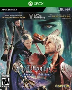 DMC5SE NA XSX cover.png (999 KB) U.S. Xbox Series X version cover