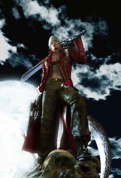 Image Dmc Wiki Fandom - Dante Devil May Cry Back - 1200x1600 PNG Download -  PNGkit