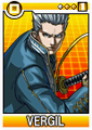 Vergil's Card in SNK vs. Capcom: Card Fighters DS