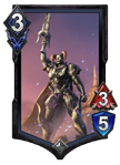 The sword held by Nelo Angelo in the Teppen card