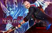 Devil May Cry 4 (PACHISLOT) Official wallpaper from Enterrise site1
