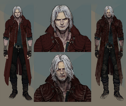 Main Characters Illustration - Devil May Cry 5 Art Gallery