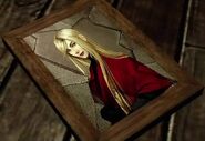 The portrait of Eva found on Dante's desk in Devil May Cry; unedited.