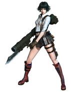 Lady from Devil May Cry 3