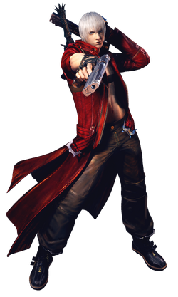 Image Dmc Wiki Fandom - Dante Devil May Cry Back - 1200x1600 PNG Download - PNGkit