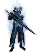 Devil Trigger de Vergil en Devil May Cry 3