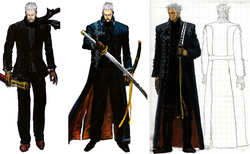 Vergil Concept Art - Devil May Cry 3: Dante's Awakening Art Gallery