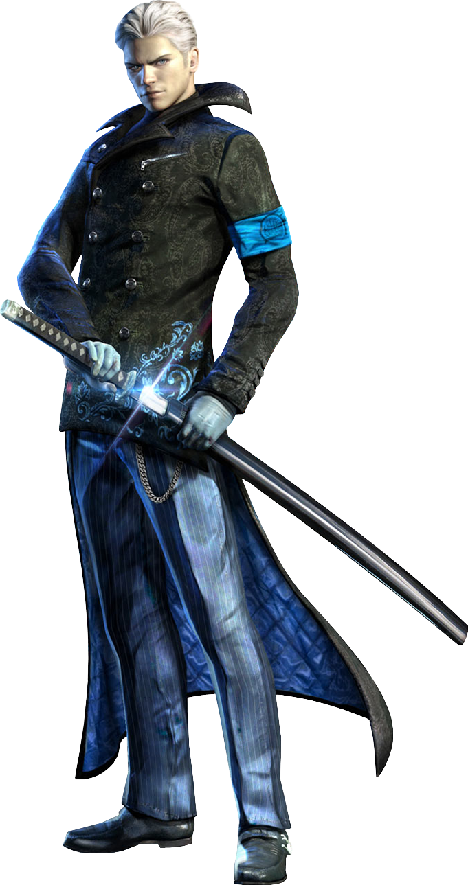 Vergil from Devil may cry, DMC series, Devil may cry, Stable Diffusion