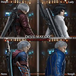 🎭 Characters of DMC:Peak Of Combat