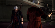 Dante allows Nero to keep the Yamato, showcasing their first step as allies