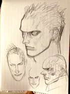 Rough sketch by Daigo Ikeno.