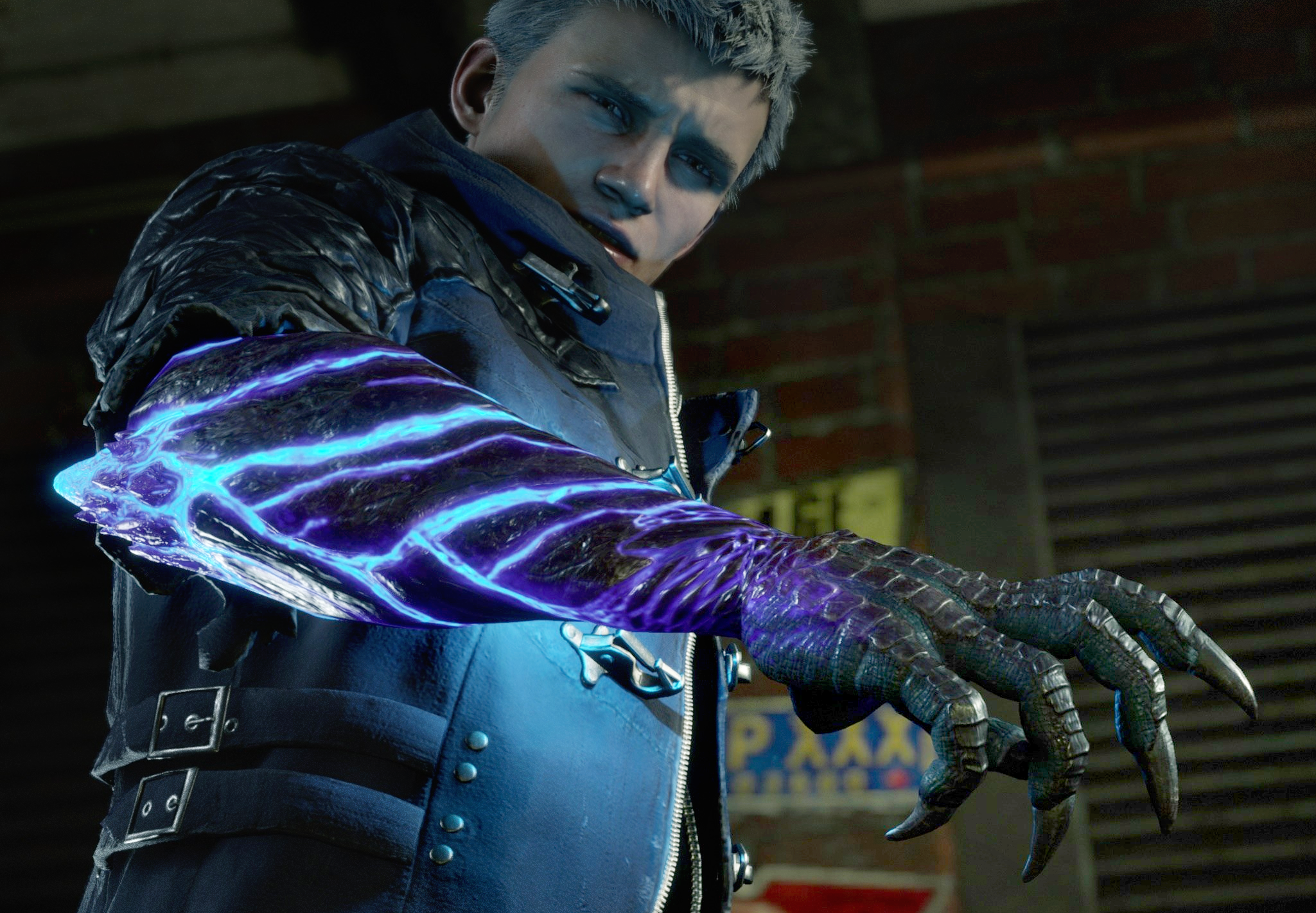 Дс край. Devil May Cry 5 рука Неро. Неро Devil May Cry 5 с демонической рукой. Devil Bringer Devil May Cry 5. Демоническая рука Неро из Devil May Cry 5.