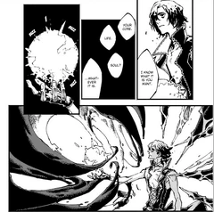 V returning Nightmare's core