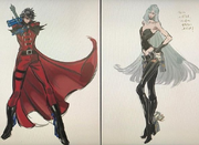 Unused DMC Costumes - Bayo2 Concept Art