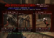 Special Moves tutorial