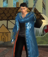 Dante using the classic Vergil's jacket as a color swap.