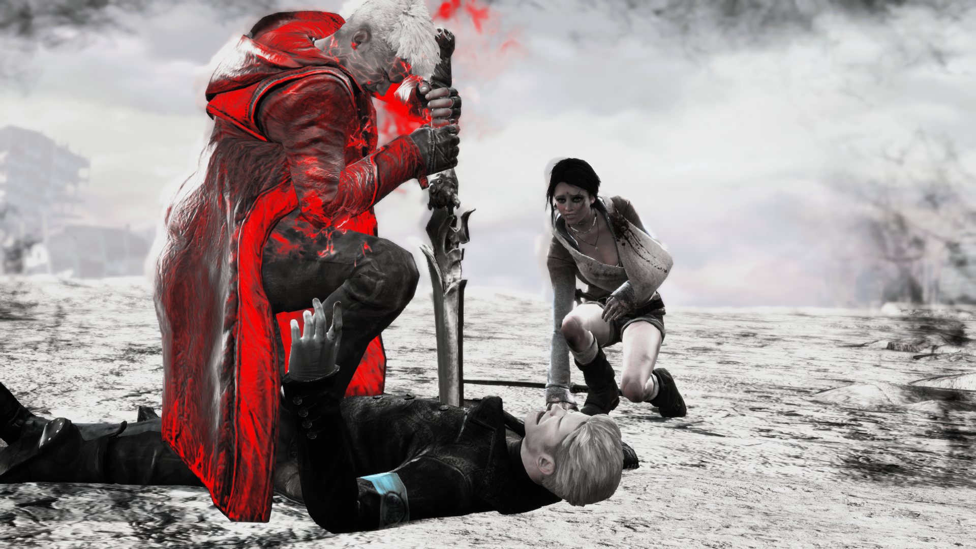 Steam Community :: Screenshot :: Vergil , Dante and Kat