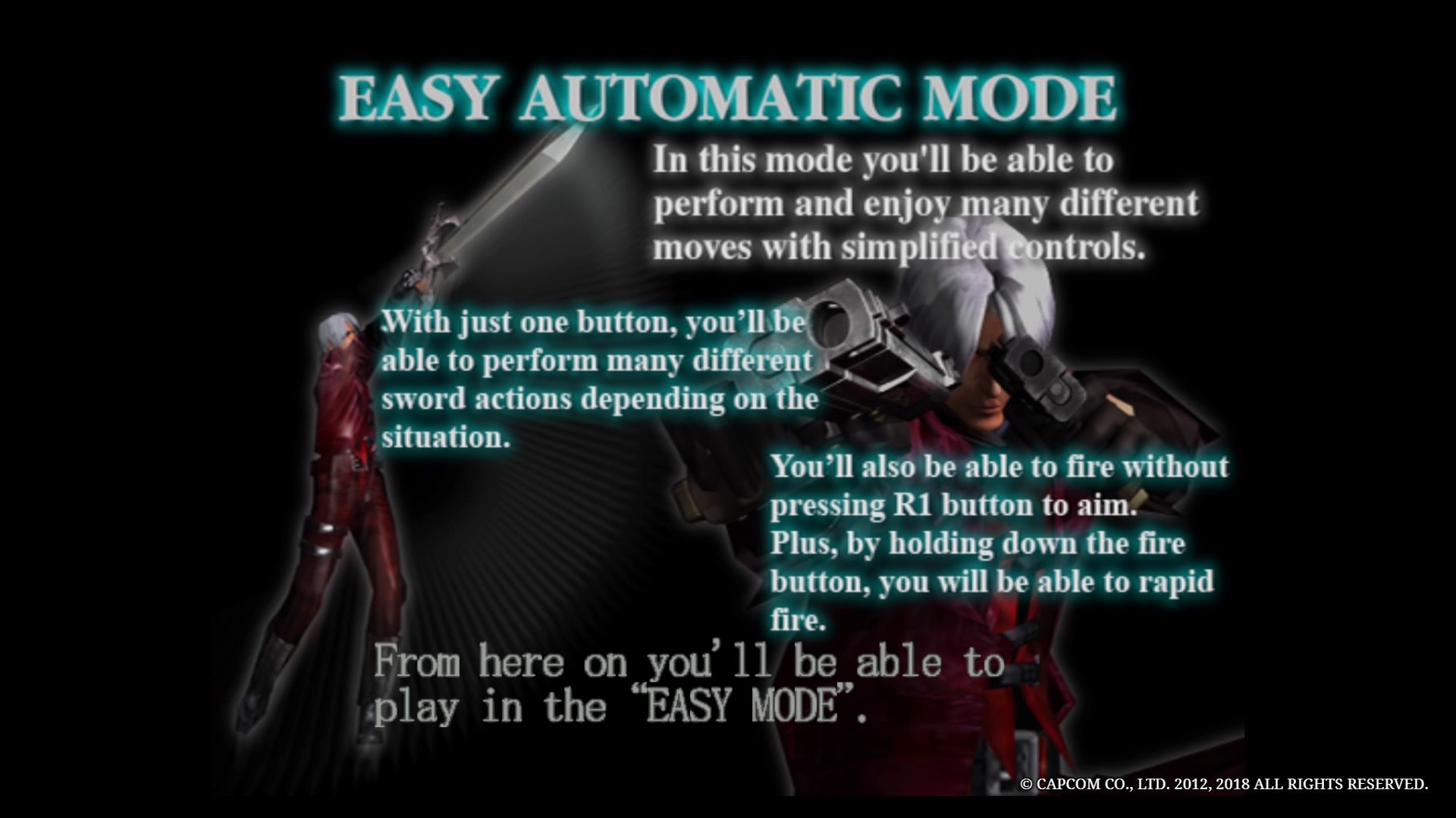 devil may cry 1 easy mode