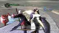 Uppercut blow