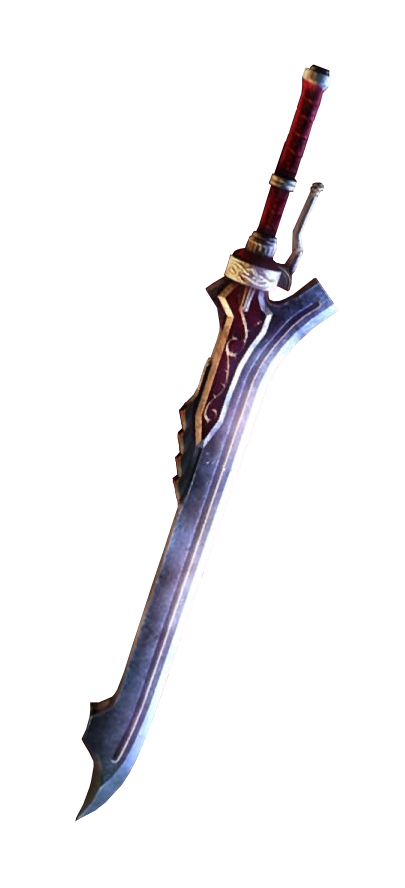 Espada Dante Devil May Cry 4 Nero Red Queen Em Aço Gigante - Tenda Medieval