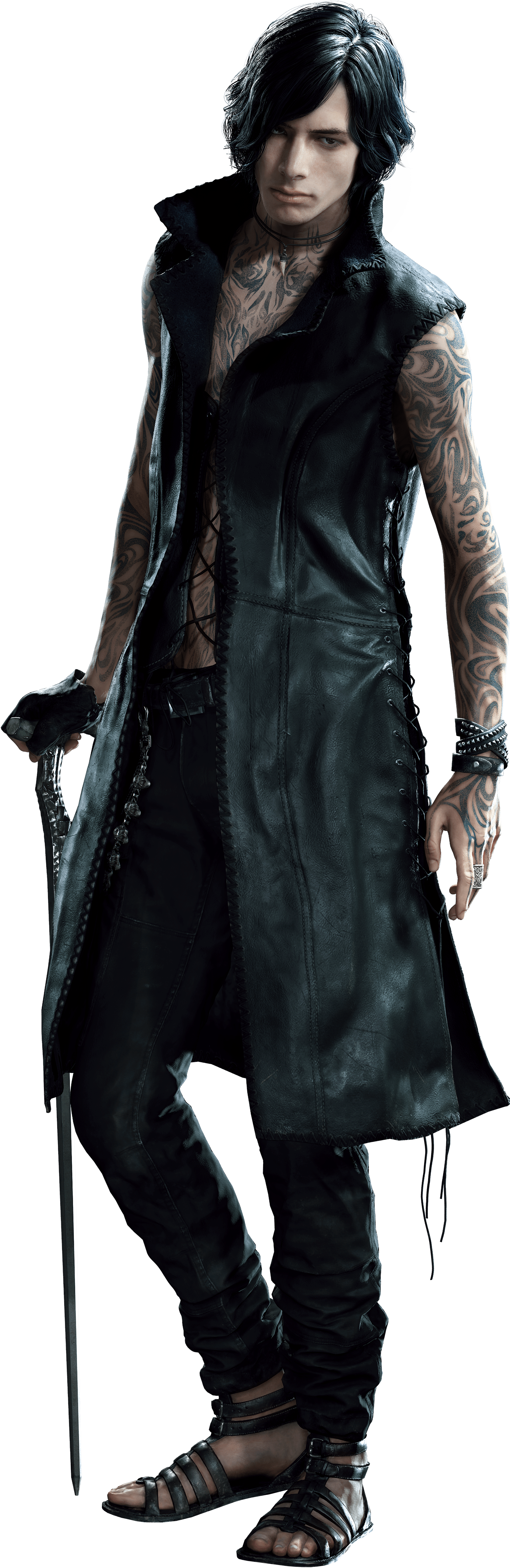 I attempted to recreate Lady's official DMC3 render with her DMC5 model :  r/DevilMayCry