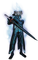Vergil's primary Yamato Devil Trigger in Devil May Cry 3: Dante's Awakening