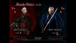 DMC3SE NSW Bloody Palace Co-op Menu (Dante)