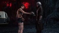 DMC5 Nico Gives Dante Dr. Faust