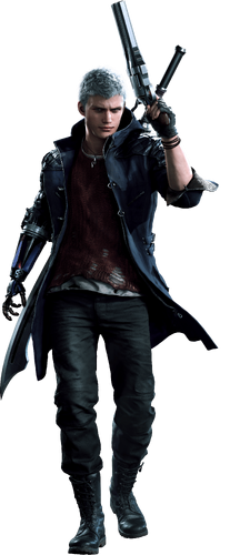 Devil May Cry 5 VoV 店舗購入特典 イラストシート ネロ 店舗購入特典・限定版情報 -デビルメイクライ5-