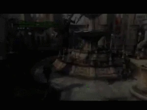 Scarecrow Buster in mid-air