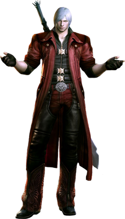 New Classic DMC4 Dante in Devil May Cry 5 Gameplay Costume