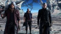 Dante and Vergil heads to the Demon World as Nero watches