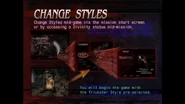 Original style change system.