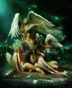 Dante with Angels