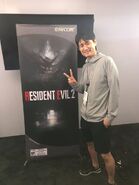 Okabe in 2018.[5]