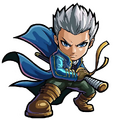 Vergil in Street Fighter vs All Capcom.