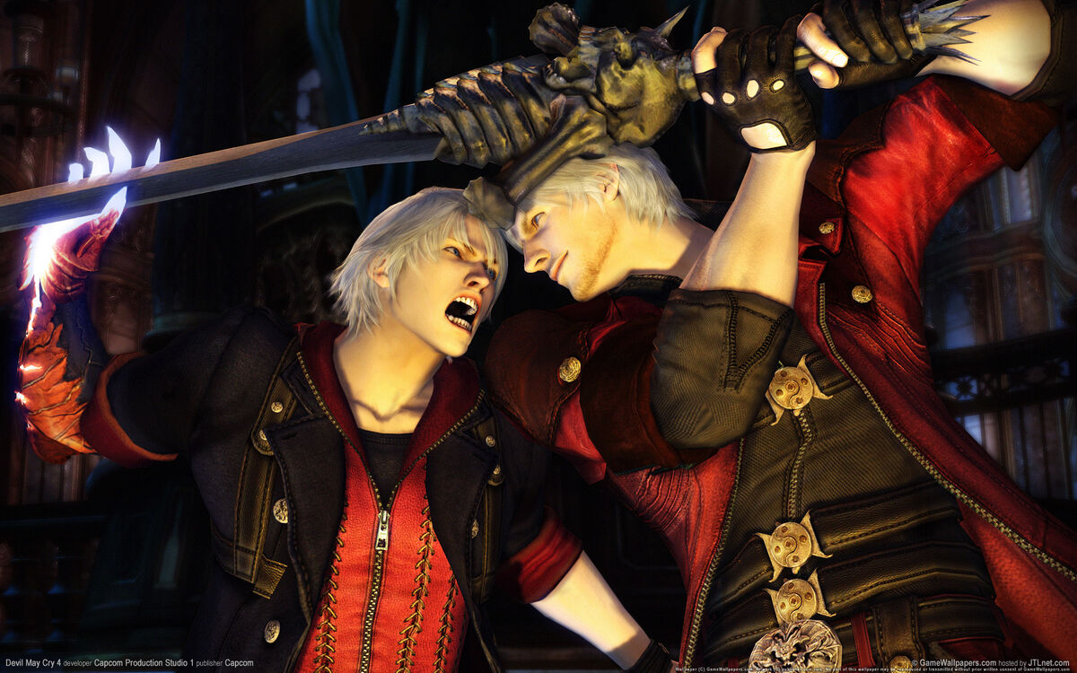 Dante (DmC: Devil May Cry) vs. Black Noir (The Boys)