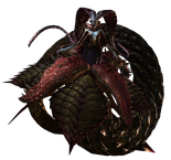 Echidna, as she appears in Devil May Cry 4's in-game library