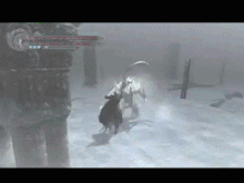 Buster on Frost