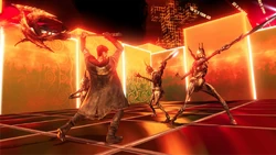 The Arbiter focuses on single, powerful strikes that can generate shockwaves to inflict added damage to surrounding enemies.