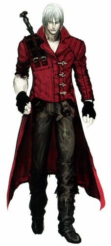 Image Dmc Wiki Fandom - Dante Devil May Cry Back - 1200x1600 PNG Download -  PNGkit