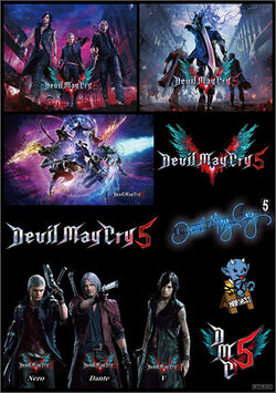 Capcom x B-Side Label Sticker: Devil May Cry 20th Vergil