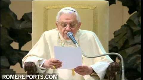 Benedicto XVI "San Francisco de Sales revolucionó el papel de los laicos"