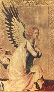 Simone Martini The Angel Of The Annunciation