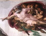 Michelangelo, Creation of Adam 04