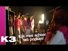 Backstage fun tijdens de K3 Show