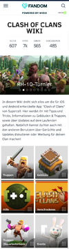 Mobile Hauptseite Clash of Clans Wiki