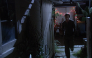 Dexter outside Ken's house S2E6