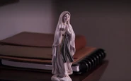 Sonya's figurine of Saint Brigid