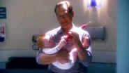 Dexter's daydream of Harry with his not-yet-born son